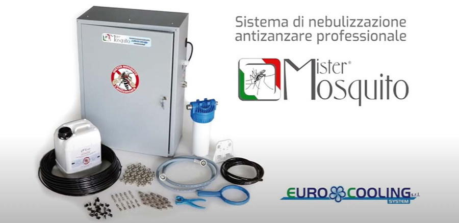 Sistema Mr Mosquito per la protezione contro gli insetti